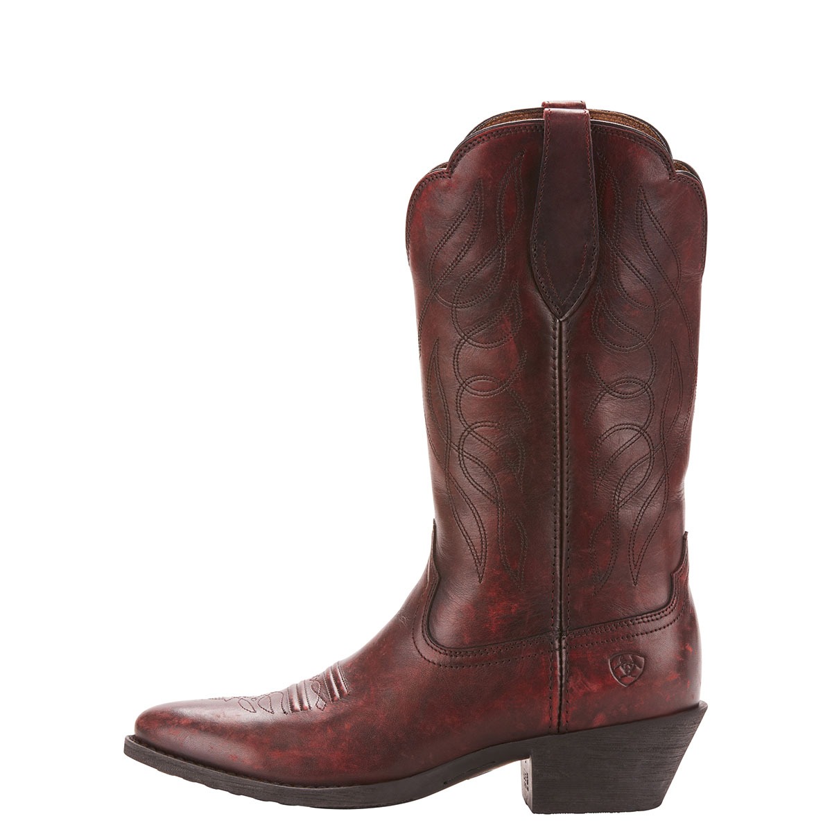 ariat red booties