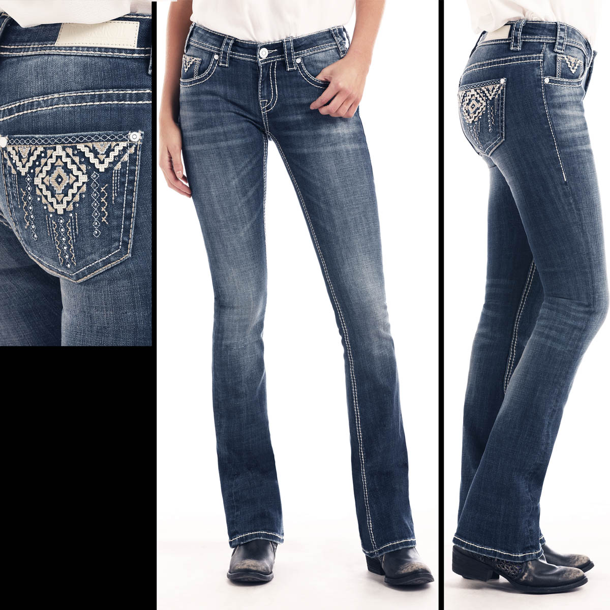 Rock and roll cowgirl rival low rise jeans online