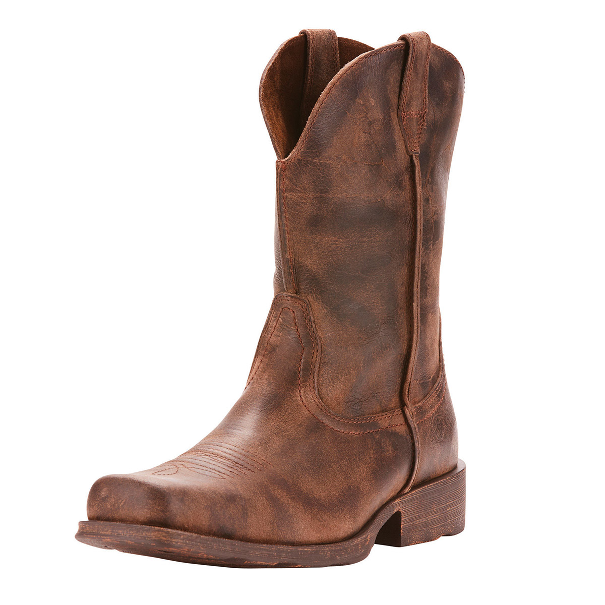 grey western boots
