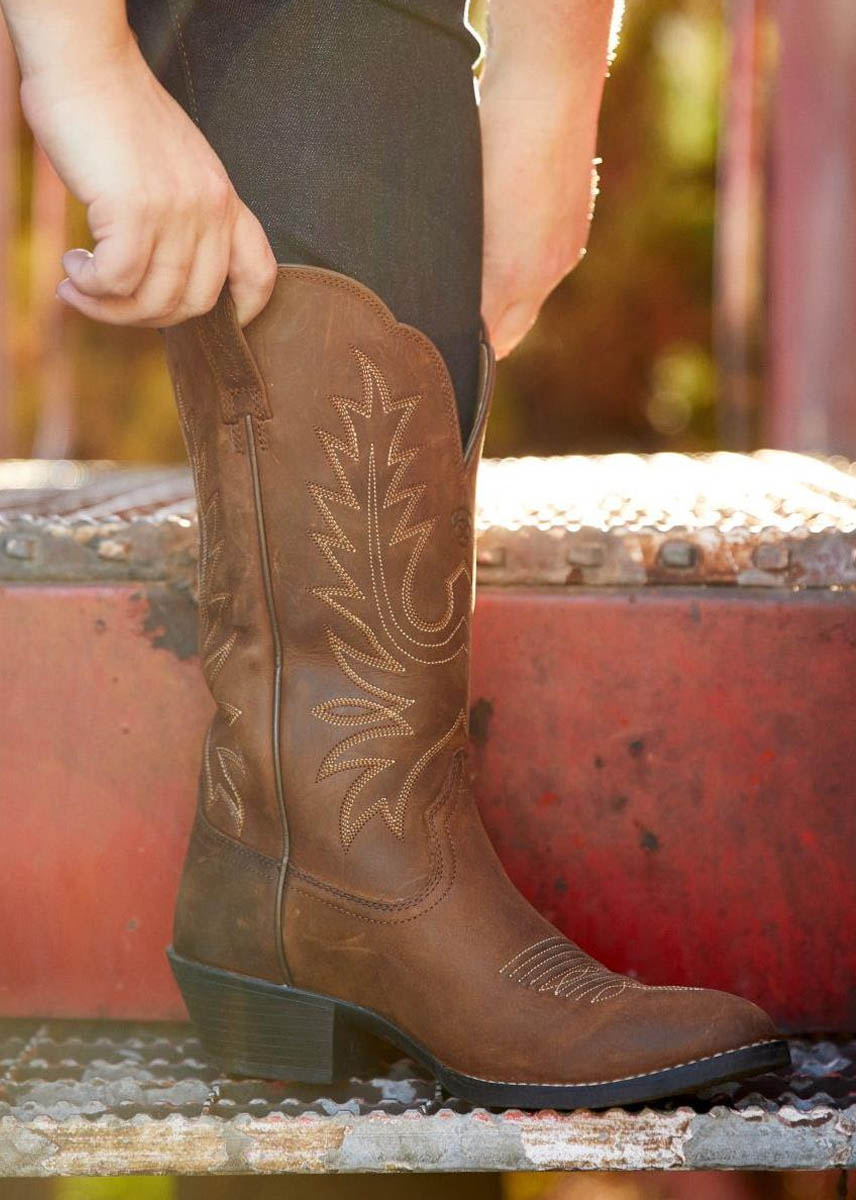 Ariat Heritage R Toe Boots -