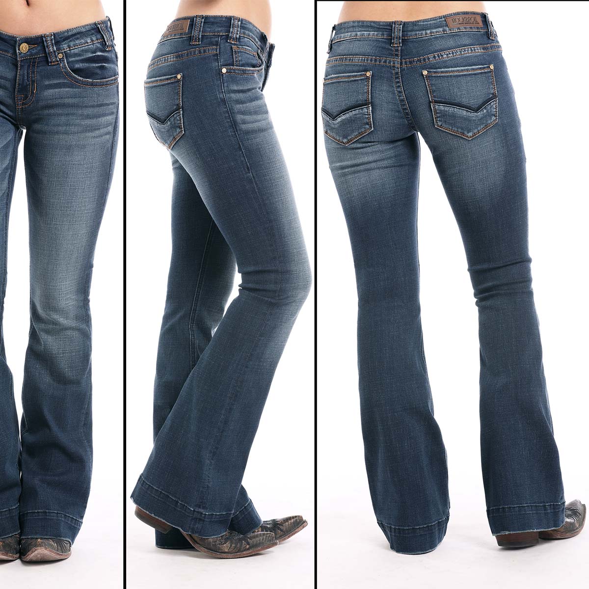 Rock and roll cowgirl trouser jeans sale