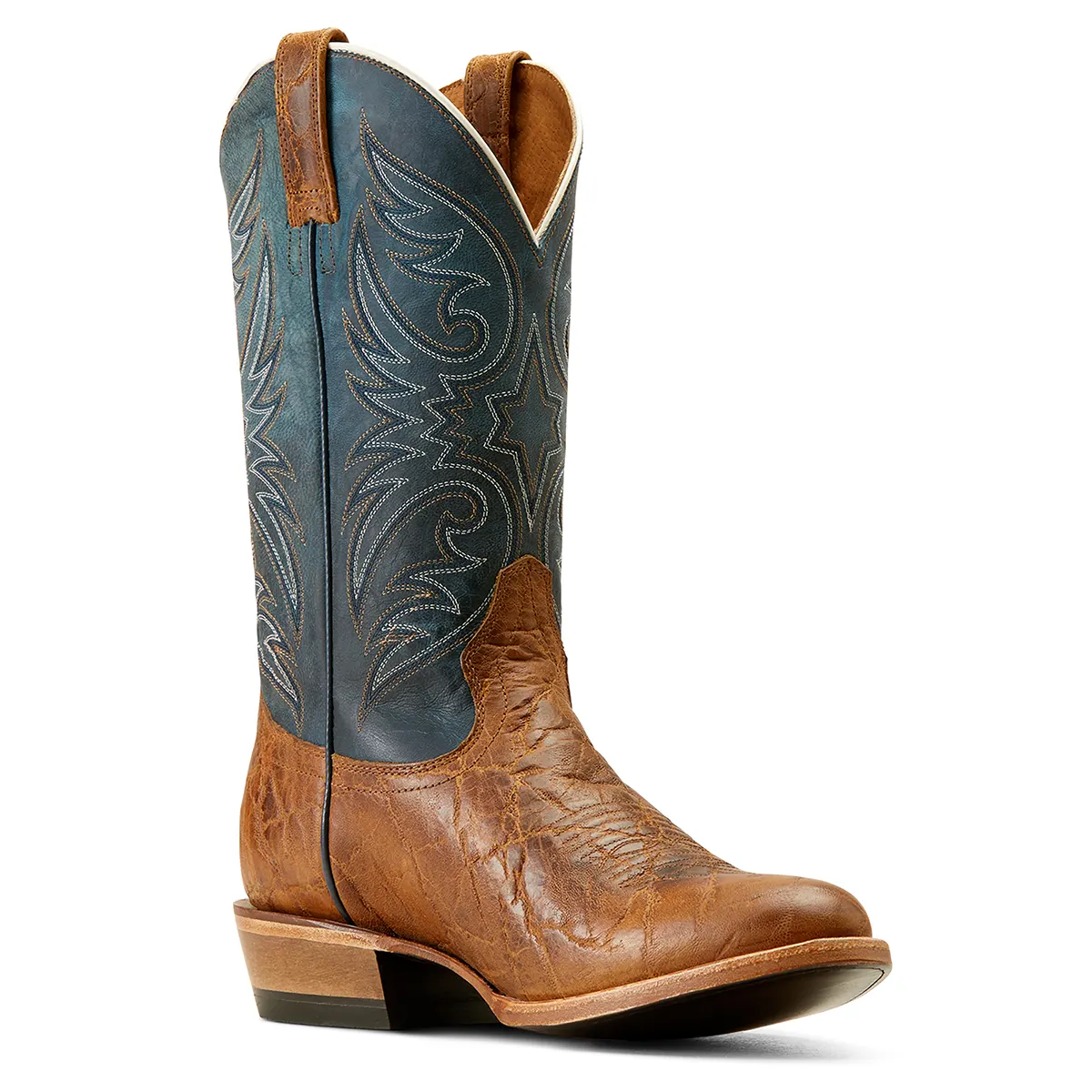 Bottes Western Homme Ariat Bankroll - Suède Marron Taille 9D - Neuves En Boîte